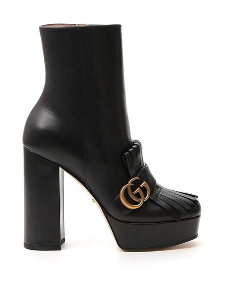 gucci marmont black shoes|gucci marmont shoes for women.